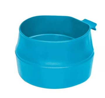 SZWEDZKI DUŻY SKŁADANY KUBEK TURYSTYCZNY BiWAKOWY WILDO 0,6l 600 ml BLUE