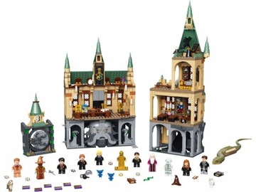 Zamek Hogwarts Komora Tajemnic Bloki Budowlane Puzzle Prezent Zabawki