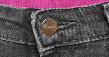 WRANGLER spodnie REGULAR grey SKINNY W27 L34