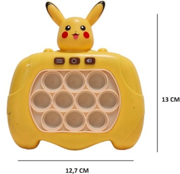 POP IT POPIT PIKACHU POKEMON ЭЛЕКТРИЧЕСКАЯ АНТИСТРЕССОВАЯ ИГРА НАВЫКОВ