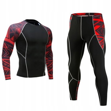 ТЕРМОАКТИВНАЯ ОДЕЖДА НАБОР ЛЕГГИНГ RASHGUARD