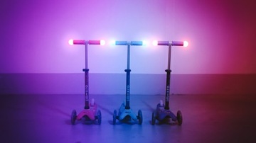 СКУТЕР MINI MICRO MAGIC ФИОЛЕТОВЫЙ СВЕТОДИОД