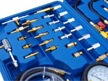 ТЕСТЕР МАНОМЕТР ДАВЛЕНИЯ ТОПЛИВА ВПРЫСОК БЕНЗИНА МАКС.