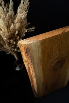 Набор досок НАТУРАЛЬНЫЙ дуб в ПОДАРОК, кромка натуральная, 30 и 40 см.