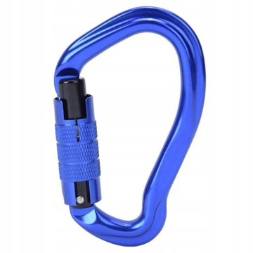 KARABINEK WSPINACZKOWY HMS - NIEBIESKI