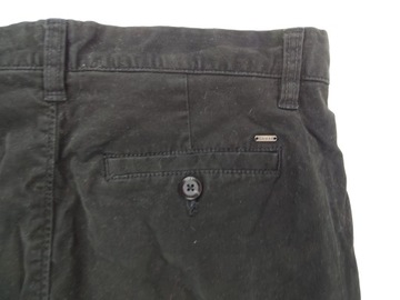 Spodnie czarne Guess z USA r 29 pas 80 cm bawełna