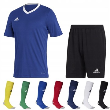 ADIDAS STRÓJ Piłkarski Koszulka Spodenki Getry rXL