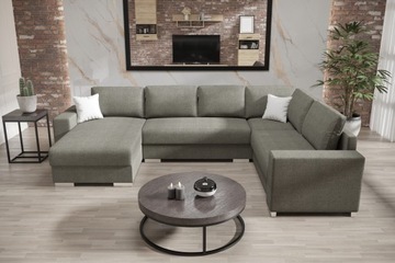 Narożnik Rozkładany U 325x158 cm KN04 O-sofa