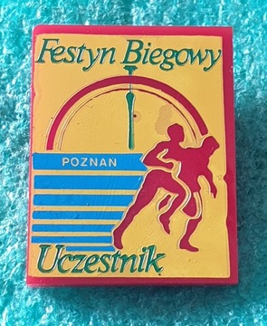 ODZNAKA FESTYN BIEGOWY POZNAŃ - UCZESTNIK