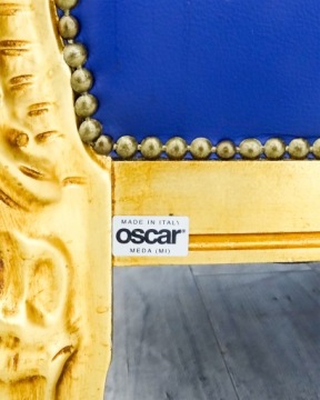 Итальянский комплект мебели для гостиной Louis OSCAR Буковый кожаный диван + диван + кресло