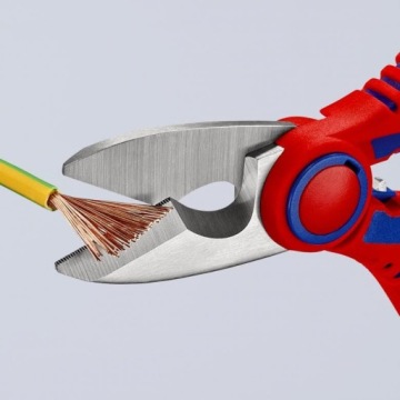 Ножницы для резки кабеля Knipex для электриков Ножницы для обжима наконечников 160 м