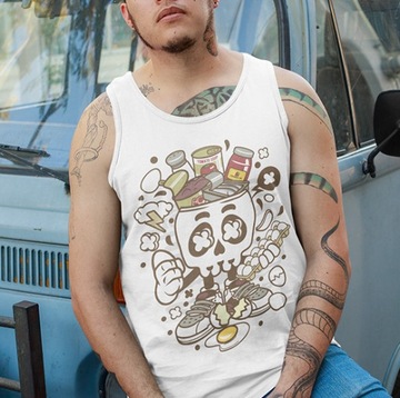 Танк -анимированный яичный череп