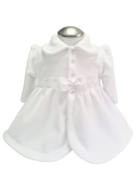 Утепленное пальто с крестильным воротником Р 68