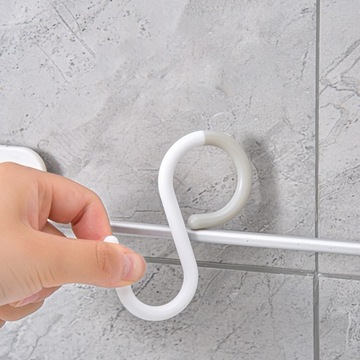 КРЮЧКИ ПЛАСТИКОВЫЕ S 12ШТ ДЛЯ КЛЮЧЕЙ И ПОЛУЧЕНИЙ (L)