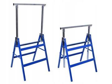 STOJAK KOBYŁKA KOZIOŁEK ROBOCZY PODSTAWKA STÓŁ WARSZTATOWY METALOWY 130 cm