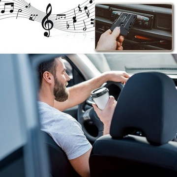 ODBIORNIK BLUETOOTH DO RADIA SAMOCHODOWEGO KASETA