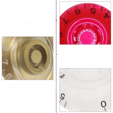 Потенциометры для электрогитары, 16 шт., простая практичная ручка громкости для гитары