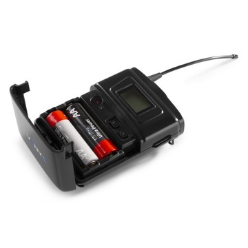 BODYPACK UHF-гарнитура с микрофоном + станция Vonyx