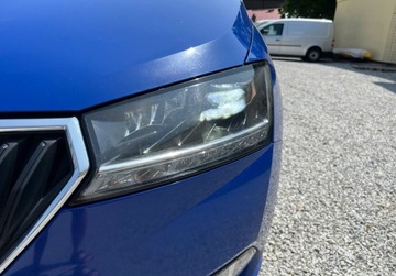 Skoda Fabia III Hatchback Facelifting 1.0 TSI 95KM 2021 Skoda Fabia 1.0 TSI DSG Bogata wersja Gwarancja Salon PL FV23 Benzyna 95KM, zdjęcie 9