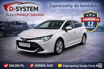 Toyota Corolla XII TS Kombi 1.8 Hybrid 122KM 2021 Toyota Corolla 22 Salon Polska 1.8 HYBRID Gwaranc