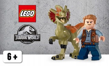 LEGO JURASEIC WORLD 76974 Миссия по модели Лодзи и Мозазура