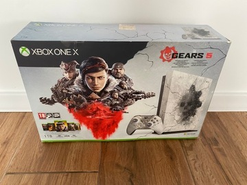 Konsola Xbox one x limitowana gears