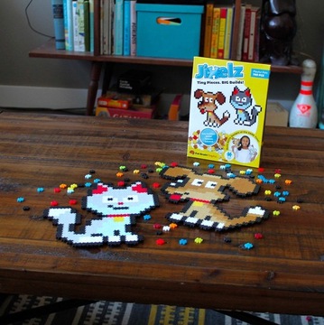 Puzzelki Pixelki Jixelz 3D Zwierzęta Domowe 700