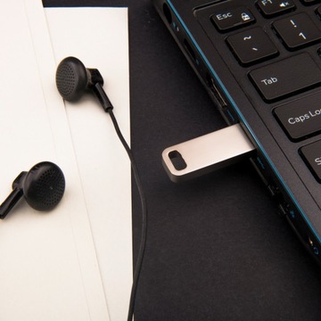 Металлическая флешка Mini 8 ГБ + гравировка