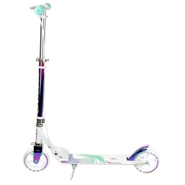 Фирменный детский складной самокат RAVEN Celia Белый 145мм