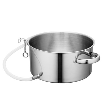 Соковыжималка из нержавеющей стали, кастрюля 8 л, Altom Design + набор стаканов