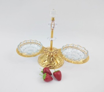 Patera na przystawki Gold X837