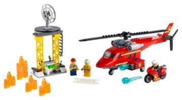 LEGO CITY 60281 ПОЖАРНЫЙ СПАСАТЕЛЬНЫЙ ВЕРТОЛЕТ
