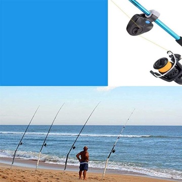 2 сигнализатора поклевки рыбы со светодиодным индикатором