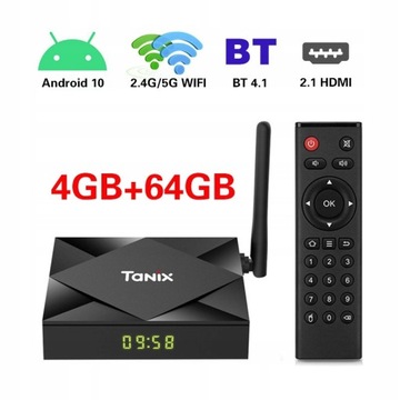 Smart TV Box 6K Wi-Fi Медиаплеер Телеприставка