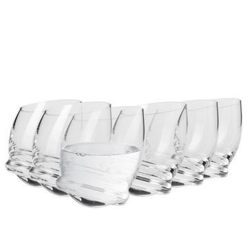 Kieliszki do wódki Roly-Poly KROSNO 6szt 40ml bujane oryginalne
