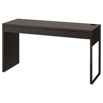 IKEA MICKE biurko z szufladami 142x50 cm WENGE