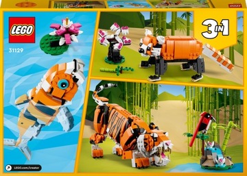LEGO Creator 31129 Величественный тигр