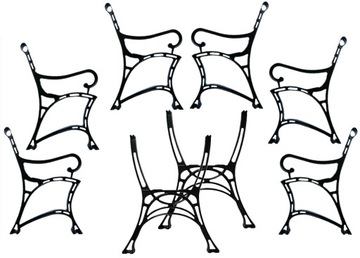 АЛЮМИНИЕВЫЕ НОЖКИ ДЛЯ ПОДЛОКОТНИКА СКАМЬИ СТОЛА