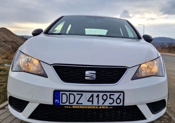 Seat Ibiza IV Hatchback 5d Facelifting 1.4 85KM 2014 Seat Ibiza 1.4 MPI 85KM Klima 2 Kpl Kol ESP 1.4 Benzyna 85KM, zdjęcie 4