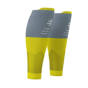 COMPRESSPORT R2V2 OPASKI KOMPRESYJNE-LIME GREY T1