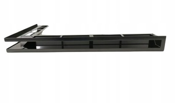 Каминная решетка 600х400х60 RIGHT LUFT CORNER вентиляционная черная