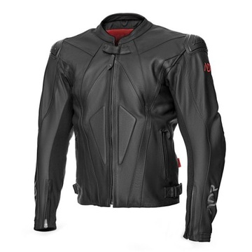 Kurtka motocyklowa sportowa ADRENALINE SYMETRIC PPE kolor czarny XL