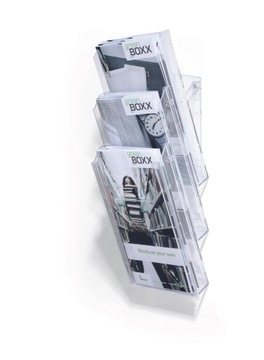 Подставка для листовок, брошюр, 1/3 А4, 3 кармана