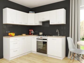Комплект кухонной мебели Marsylia White Corner