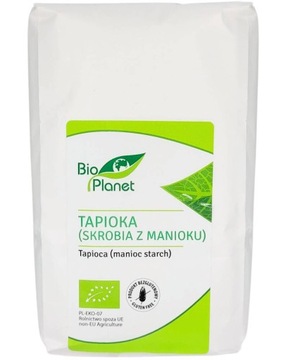 Mąka Tapioka skrobia z Manioku BIO Planet 400g Bezglutenowa Ekologiczna