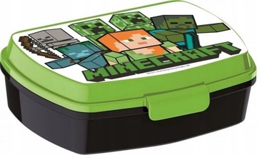 ŚNIADANIÓWKA Lunch Box pudełko MINECRAFT