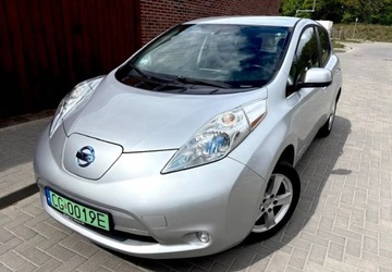 Nissan Leaf I Hatchback 5d Elektryczny 109KM 2014 Nissan Leaf ZAMIANA Klima Piekny Super stan Oszczedny Zamiana, zdjęcie 9