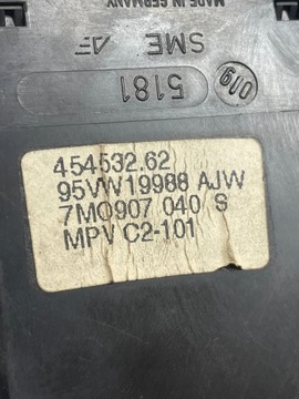 FORD GALAXY 1999 PANEL KLIMATIZACE