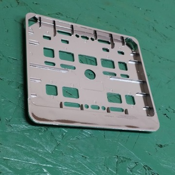 РАМКА РЕГИСТРАЦИОННАЯ МОТОЦИКЛА ХРОМированная с вашей надписью