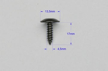 10 KUSU ŠROUB TORX NÁRAZNÍKU PODBĚHU VW AUDI